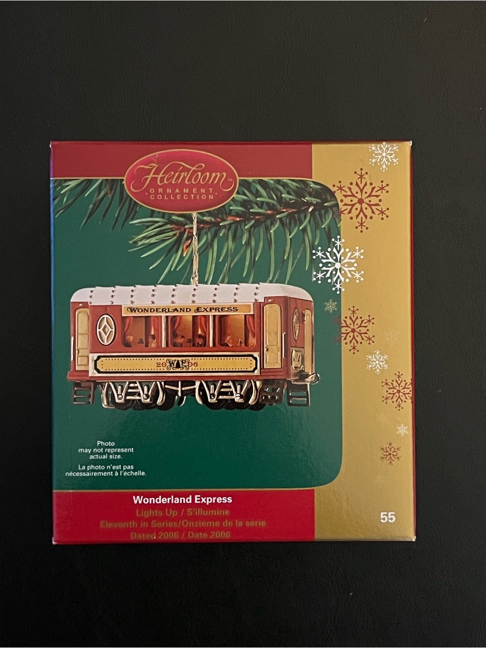 Carlton Cards Heirloom Ornament Collection WONDERLAND EXPRESS Dated 2006 NIB NEW
